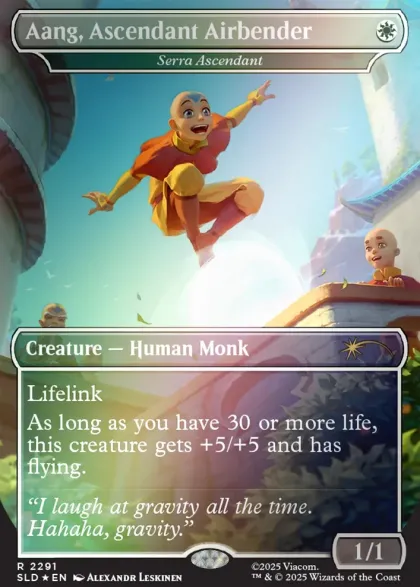 Magic: The Gathering - Secret Lair Drop Series: Secret Lair x Avatar The Last Airbender: A Lot to Learn (foil)