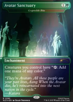 Magic: The Gathering - Secret Lair Drop Series: Secret Lair x Avatar The Last Airbender: A Lot to Learn (foil)