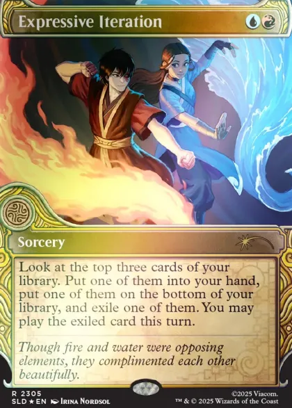 Magic: The Gathering - Secret Lair Drop Series: Secret Lair x Avatar The Last Airbender: One with the Elements (foil)