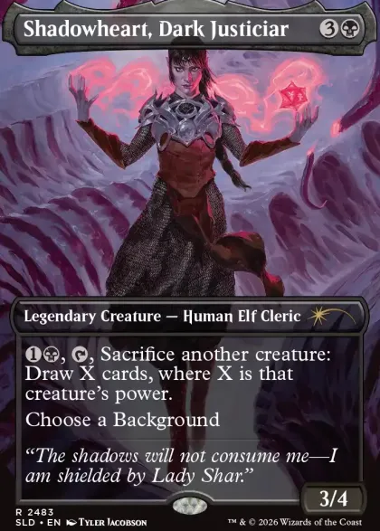 Magic: The Gathering - Secret Lair Drop Series: Secret Lair x Dungeons & Dragons: Shadowheart's Devotion