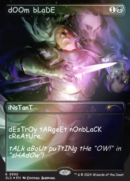 Magic: The Gathering - Secret Lair Drop Series: sAnS mERcY (foil)