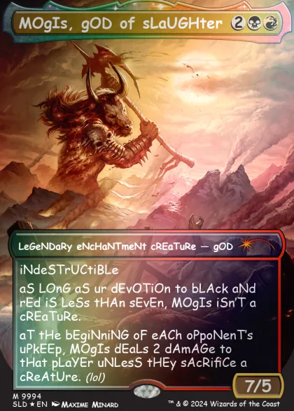 Magic: The Gathering - Secret Lair Drop Series: sAnS mERcY (foil)