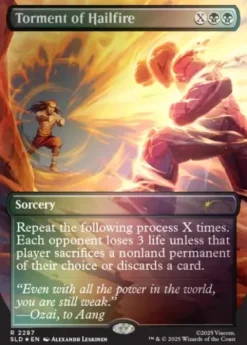 Magic: The Gathering - Secret Lair Drop Series: Secret Lair x Avatar The Last Airbender: Everything Changed (foil)