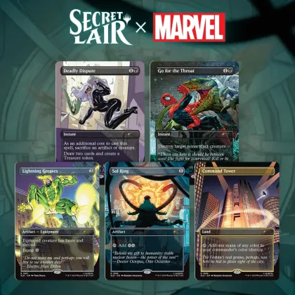 Magic: The Gathering - Secret Lair Drop Series: Secret Lair x Marvel's Spider-Man: Villainous Plots