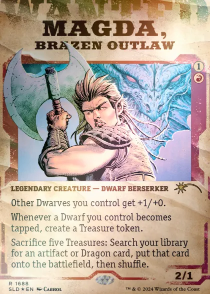 Magic: The Gathering - Secret Lair Drop Series: Showcase - Outlaws of Thunder Junction (foil)