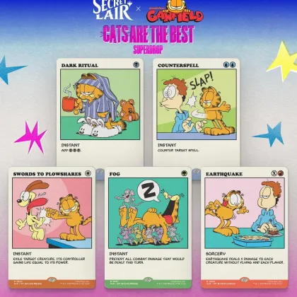 Magic: The Gathering - Secret Lair Drop Series: Cats are the Best: Secret Lair x Garfield: As Intended