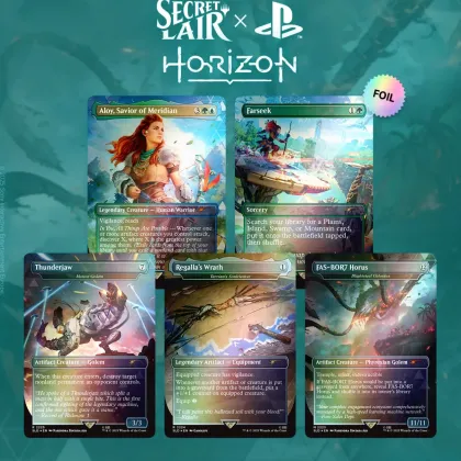 Magic: The Gathering - Secret Lair Drop Series: Secret Lair x Playstation: Horizon - Into the Forbidden West (foil)