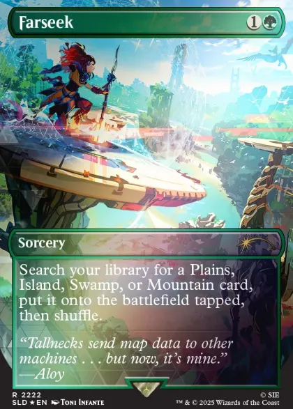 Magic: The Gathering - Secret Lair Drop Series: Secret Lair x Playstation: Horizon - Into the Forbidden West (foil)