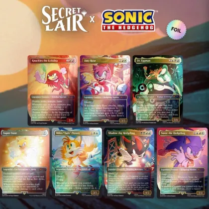 Magic: The Gathering - Secret Lair Drop Series: Secret Lair x Sonic: Friends & Foes (foil)