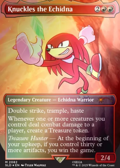 Magic: The Gathering - Secret Lair Drop Series: Secret Lair x Sonic: Friends & Foes (foil)