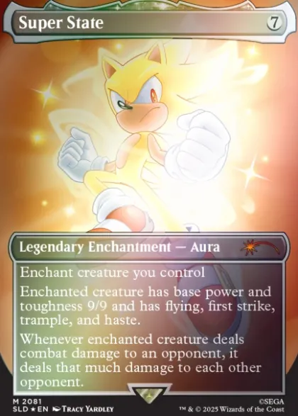 Magic: The Gathering - Secret Lair Drop Series: Secret Lair x Sonic: Friends & Foes (foil)