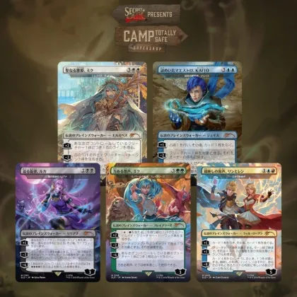 Magic: The Gathering - Secret Lair Drop Series: Secret Lair x Hatsune Miku: Electric Entourage (Japanese)