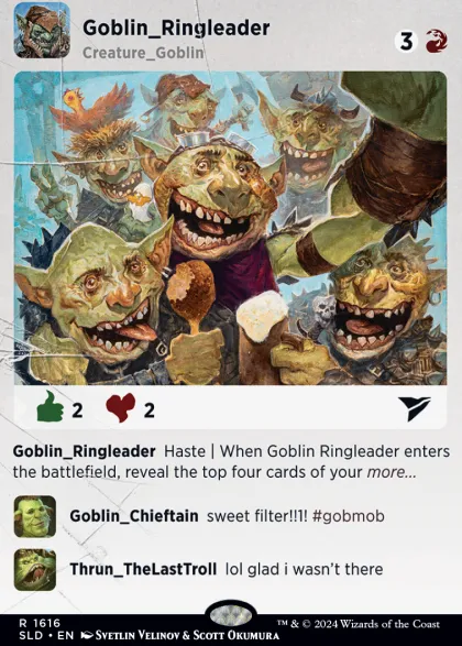 Magic: The Gathering - Secret Lair Drop Series: Goblingram