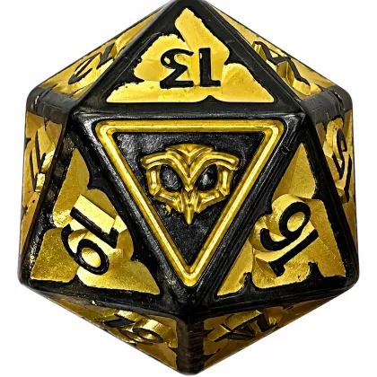 Magic: The Gathering - Secrets of Strixhaven Special Codex Bundle Oversized Spindown Die D20
