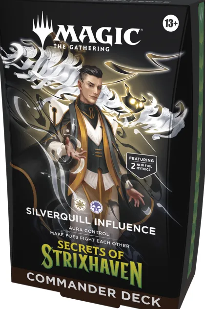 Magic: The Gathering - Secrets of Strixhaven Commander Deck: Silverquill Influence
