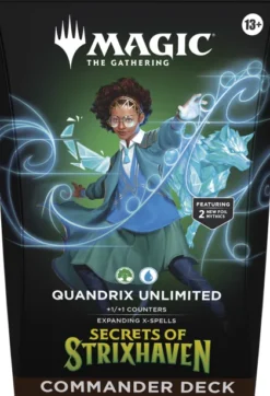 Magic: The Gathering - Secrets of Strixhaven Commander Deck: Quandrix Unlimited