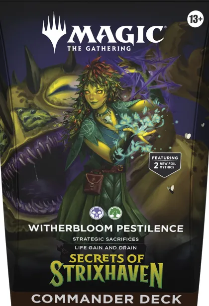 Magic: The Gathering - Secrets of Strixhaven Commander Deck: Witherbloom Pestilence