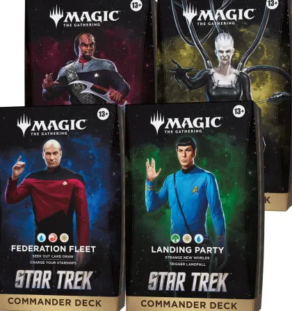 Magic: The Gathering - Star Trek Commander Deck (set van 4)