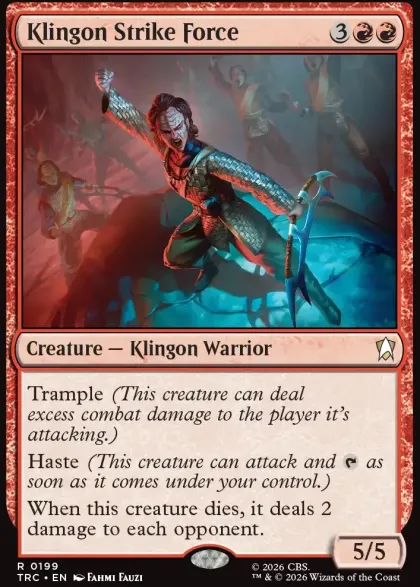 Magic: The Gathering - Star Trek Commander Deck: Klingon Fury