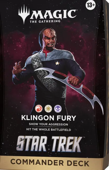 Magic: The Gathering - Star Trek Commander Deck: Klingon Fury