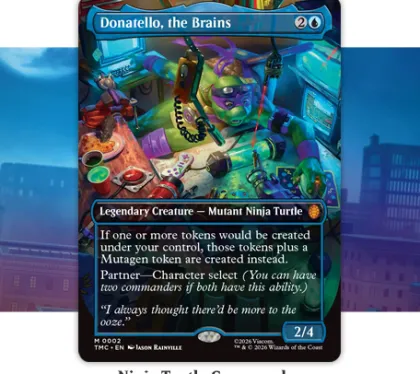 Magic: The Gathering - Teenage Mutant Ninja Turtles Commander Deck: Turtle Power!
