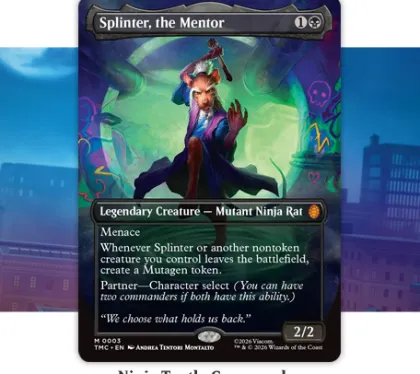 Magic: The Gathering - Teenage Mutant Ninja Turtles Commander Deck: Turtle Power!