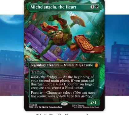 Magic: The Gathering - Teenage Mutant Ninja Turtles Commander Deck: Turtle Power!