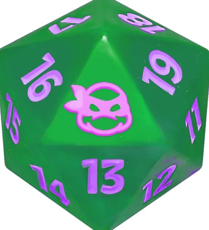 Magic: The Gathering - Teenage Mutant Ninja Turtles Spindown Die D20