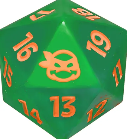 Magic: The Gathering - Teenage Mutant Ninja Turtles Spindown Die D20