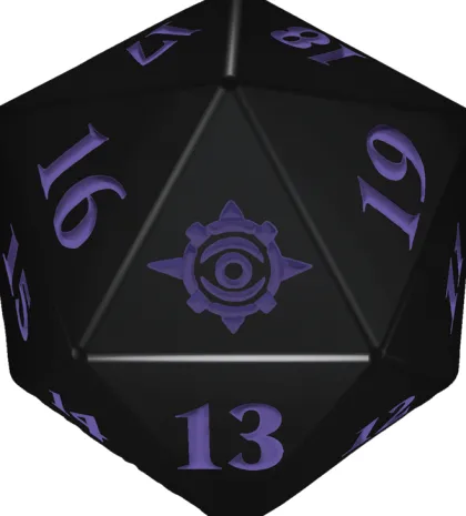 Magic: The Gathering - The Lost Caverns of Ixalan Spindown Die D20