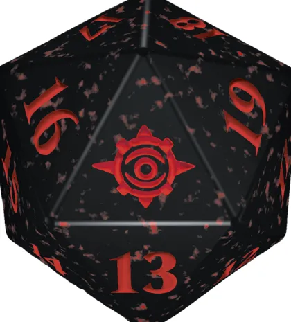Magic: The Gathering - The Lost Caverns of Ixalan Spindown Die D20