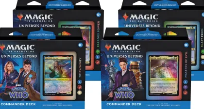 Magic: The Gathering Universes Beyond - Doctor Who Commander Deck (set van 4 decks)