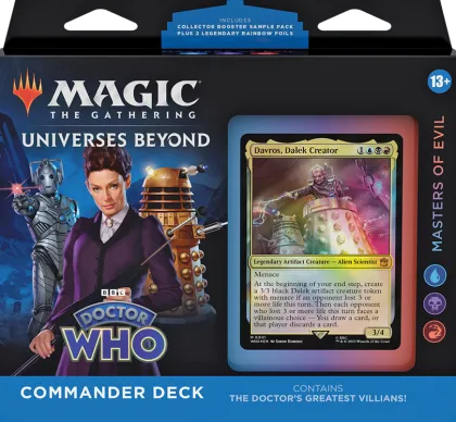 Magic: The Gathering Universes Beyond - Doctor Who Commander Deck (set van 4 decks)