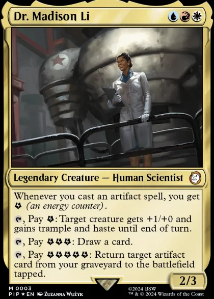 Magic: The Gathering Universes Beyond - Fallout Commander Deck: Science!