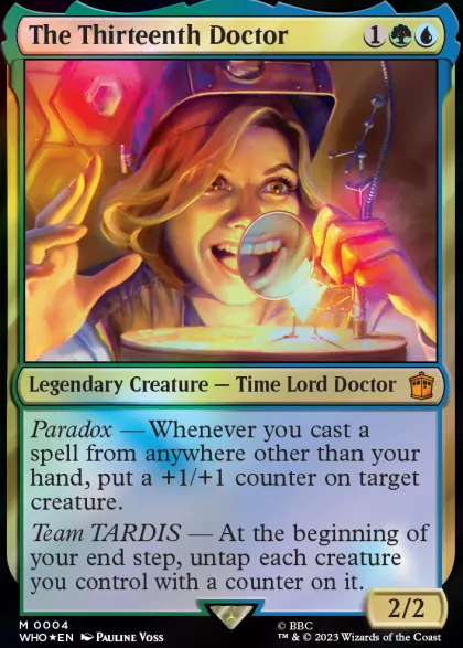 Magic: The Gathering Universes Beyond - Doctor Who Commander Deck: Paradox Power