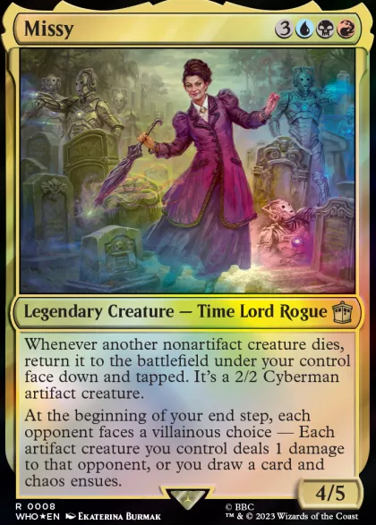 Magic: The Gathering Universes Beyond - Doctor Who Commander Deck: Masters of Evil