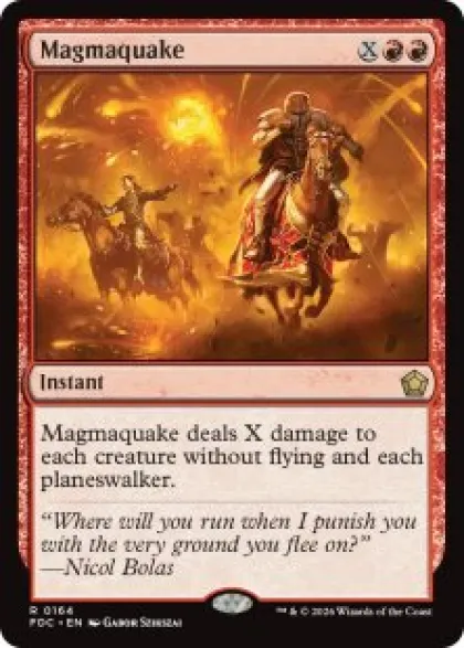 Magmaquake - Foundations Commander Decks