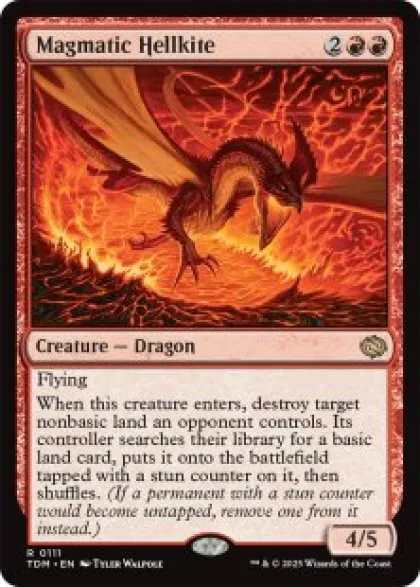 Magmatic Hellkite - Tarkir: Dragonstorm