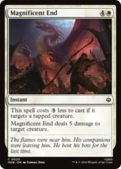 Magnificent End (foil) - The Hobbit