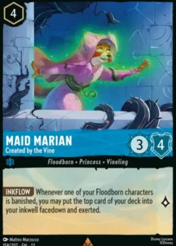 Maid Marian, Created by the Vine (foil) - Attack of the Vine