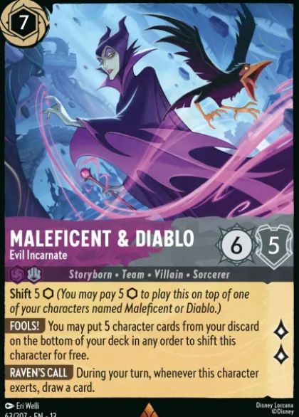 Maleficent & Diablo, Evil Incarnate - Attack of the Vine