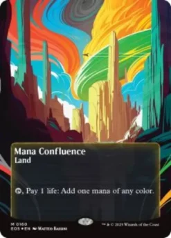 Mana Confluence (#160) (galaxy foil) (borderless) - Edge of Eternities Stellar Sights