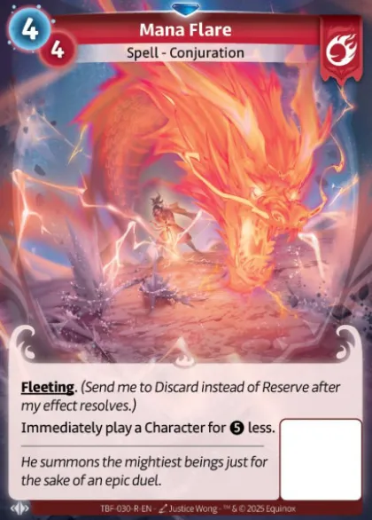 Mana Flare (R) - Altered Trial by Frost