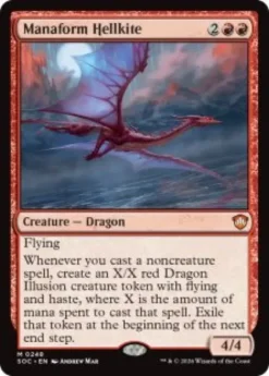 Manaform Hellkite - Secrets of Strixhaven Commander