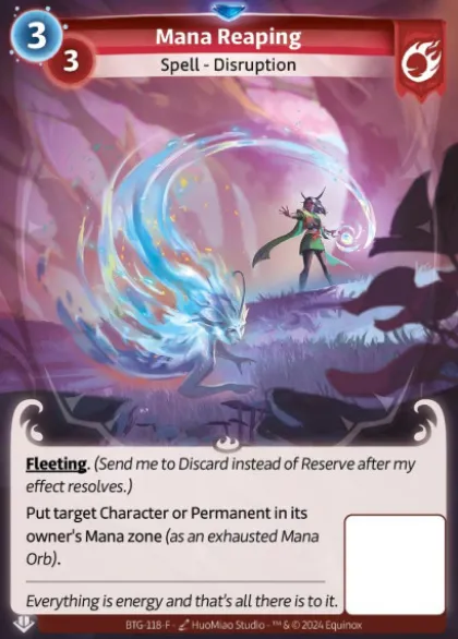 Mana Reaping (F) - Altered Beyond the Gates