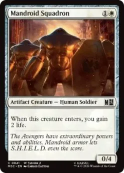 Mandroid Squadron - Marvel Super Heroes Commander