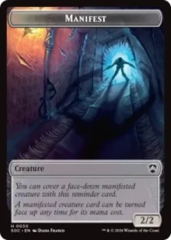 Manifest helper card (2/2) - Secrets of Strixhaven Commander