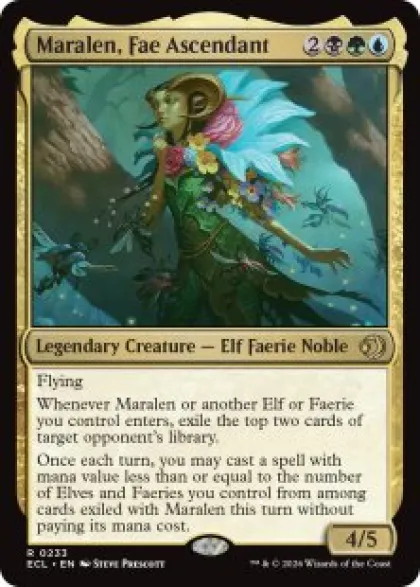 Maralen, Fae Ascendant (foil) - Lorwyn Eclipsed
