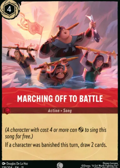 Marching Off to Battle - Winterspell