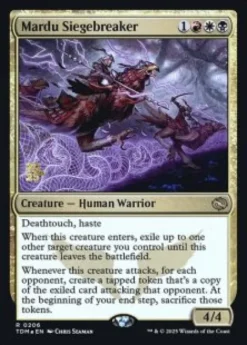 Mardu Siegebreaker (foil) - Tarkir: Dragonstorm Prerelease Promo's